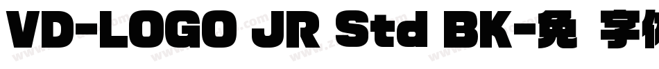 VD-LOGO JR Std BK字体转换